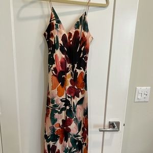 Cami NYC Floral Silk Midi Dress